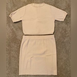 SHEIN Sweater & Knit Skirt